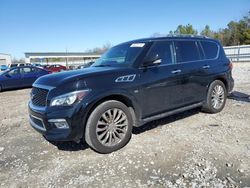 Infiniti QX80 salvage cars for sale: 2015 Infiniti QX80