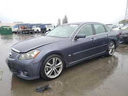 Vehiculos salvage en venta de Copart Vallejo, CA: 2008 Infiniti M45 Base