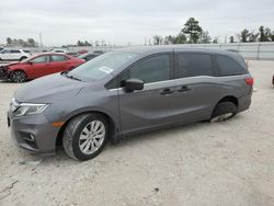 Salvage cars for sale from Copart Houston, TX: 2019 Honda Odyssey LX