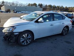 Salvage cars for sale from Copart Exeter, RI: 2019 Nissan Sentra S