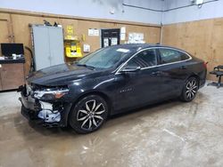 Salvage cars for sale at Kincheloe, MI auction: 2018 Chevrolet Malibu LT