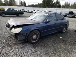 Salvage cars for sale from Copart Graham, WA: 2002 Hyundai Sonata GL