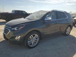 Carros salvage a la venta en subasta: 2018 Chevrolet Equinox Premier
