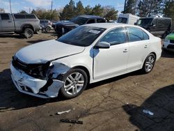 Salvage cars for sale from Copart Denver, CO: 2017 Volkswagen Jetta S
