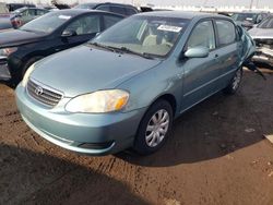 Salvage cars for sale at Elgin, IL auction: 2006 Toyota Corolla CE