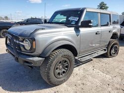 Salvage cars for sale from Copart Houston, TX: 2022 Ford Bronco Base