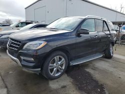 Salvage cars for sale at Sacramento, CA auction: 2013 Mercedes-Benz ML 350 4matic