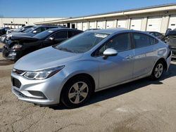 Salvage cars for sale from Copart Louisville, KY: 2018 Chevrolet Cruze LS