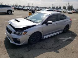Salvage cars for sale at Rancho Cucamonga, CA auction: 2015 Subaru WRX