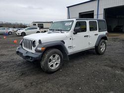 Salvage cars for sale from Copart Windsor, NJ: 2021 Jeep Wrangler Unlimited Sport