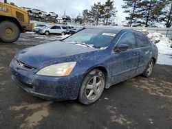 Salvage cars for sale from Copart New Britain, CT: 2005 Honda Accord EX