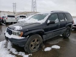 Jeep salvage cars for sale: 2002 Jeep Grand Cherokee Laredo