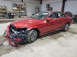 Salvage cars for sale from Copart Chambersburg, PA: 2017 Mercedes-Benz C 300 4matic