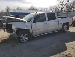 Salvage cars for sale at Wichita, KS auction: 2014 Chevrolet Silverado K1500 LT