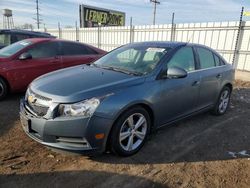 Salvage cars for sale at Chicago Heights, IL auction: 2012 Chevrolet Cruze LT