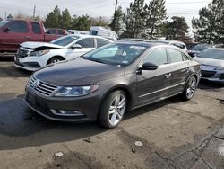 Volkswagen cc Luxury salvage cars for sale: 2013 Volkswagen CC Luxury