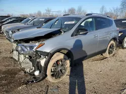 Salvage cars for sale at Elgin, IL auction: 2018 Toyota Rav4 SE