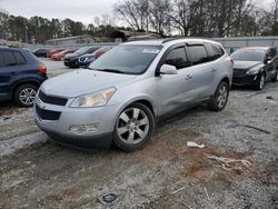 Salvage cars for sale from Copart Fairburn, GA: 2012 Chevrolet Traverse LT