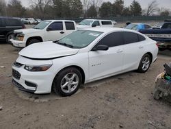 Chevrolet salvage cars for sale: 2018 Chevrolet Malibu LS