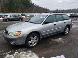 Salvage cars for sale from Copart Lyman, ME: 2006 Subaru Legacy Outback 2.5I