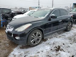 Salvage cars for sale at Colorado Springs, CO auction: 2013 Infiniti EX37 Base