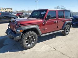 Salvage cars for sale at Wilmer, TX auction: 2021 Jeep Wrangler Unlimited Sport