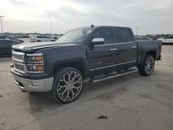 Salvage cars for sale at Wilmer, TX auction: 2014 Chevrolet Silverado C1500 LTZ