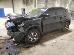 Jeep Compass salvage cars for sale: 2022 Jeep Compass Trailhawk