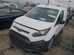 Salvage trucks for sale at Woodhaven, MI auction: 2017 Ford Transit Connect XL