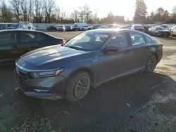 Vehiculos salvage en venta de Copart Portland, OR: 2019 Honda Accord Hybrid EXL