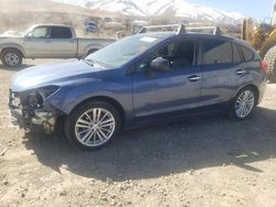 Salvage cars for sale at Reno, NV auction: 2013 Subaru Impreza Limited