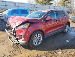 Vehiculos salvage en venta de Copart Davison, MI: 2022 Ford Edge Titanium