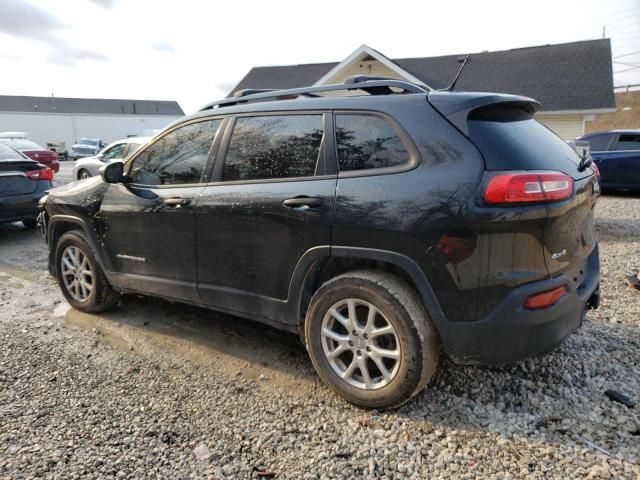 2016 Jeep Cherokee Sport