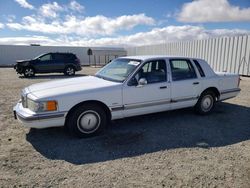 Salvage cars for sale at Adelanto, CA auction: 1990 Lincoln Town Car