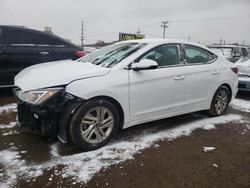 Salvage cars for sale from Copart Chicago Heights, IL: 2019 Hyundai Elantra SEL