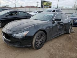 Vehiculos salvage en venta de Copart Chicago Heights, IL: 2015 Maserati Ghibli