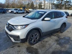 Salvage cars for sale at North Billerica, MA auction: 2021 Honda CR-V EX