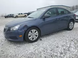 Salvage cars for sale at Wayland, MI auction: 2014 Chevrolet Cruze LS