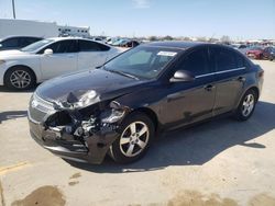 Salvage cars for sale at Grand Prairie, TX auction: 2014 Chevrolet Cruze LT