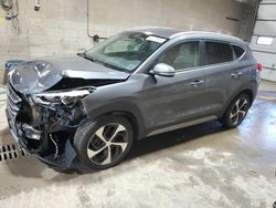 Salvage cars for sale from Copart Blaine, MN: 2017 Hyundai Tucson Limited