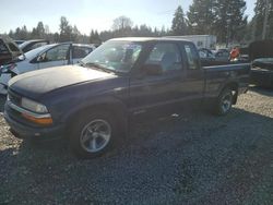 Salvage cars for sale from Copart Graham, WA: 2000 Chevrolet S Truck S10