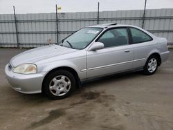 Salvage cars for sale at Antelope, CA auction: 2000 Honda Civic EX