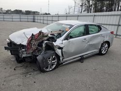 Salvage cars for sale at Dunn, NC auction: 2013 KIA Optima LX