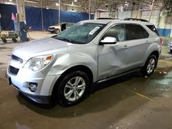 Salvage cars for sale at Woodhaven, MI auction: 2015 Chevrolet Equinox LT