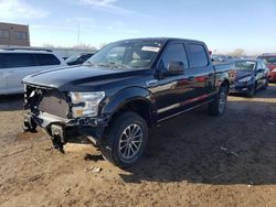 Salvage cars for sale from Copart Kansas City, KS: 2015 Ford F150 Supercrew