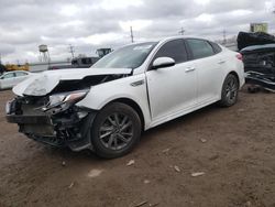 Salvage cars for sale at Chicago Heights, IL auction: 2019 KIA Optima LX