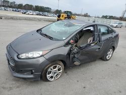 Salvage cars for sale at Dunn, NC auction: 2016 Ford Fiesta SE