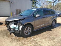 Toyota Sienna LE salvage cars for sale: 2021 Toyota Sienna LE