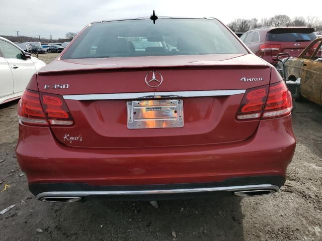 2014 Mercedes-Benz E 350 4matic