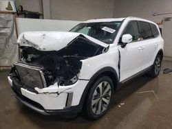 KIA Telluride salvage cars for sale: 2021 KIA Telluride EX